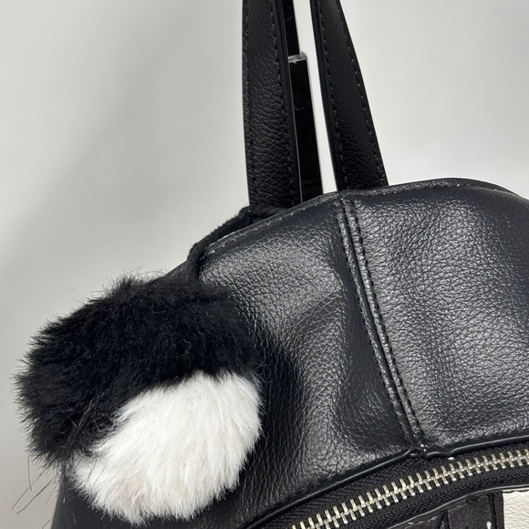 Danielle Nicole Disney Cruella De Vil Look Fabulous Mini Backpack Black White - Picture 5 of 15